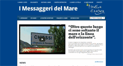 Desktop Screenshot of messaggeridelmare.it